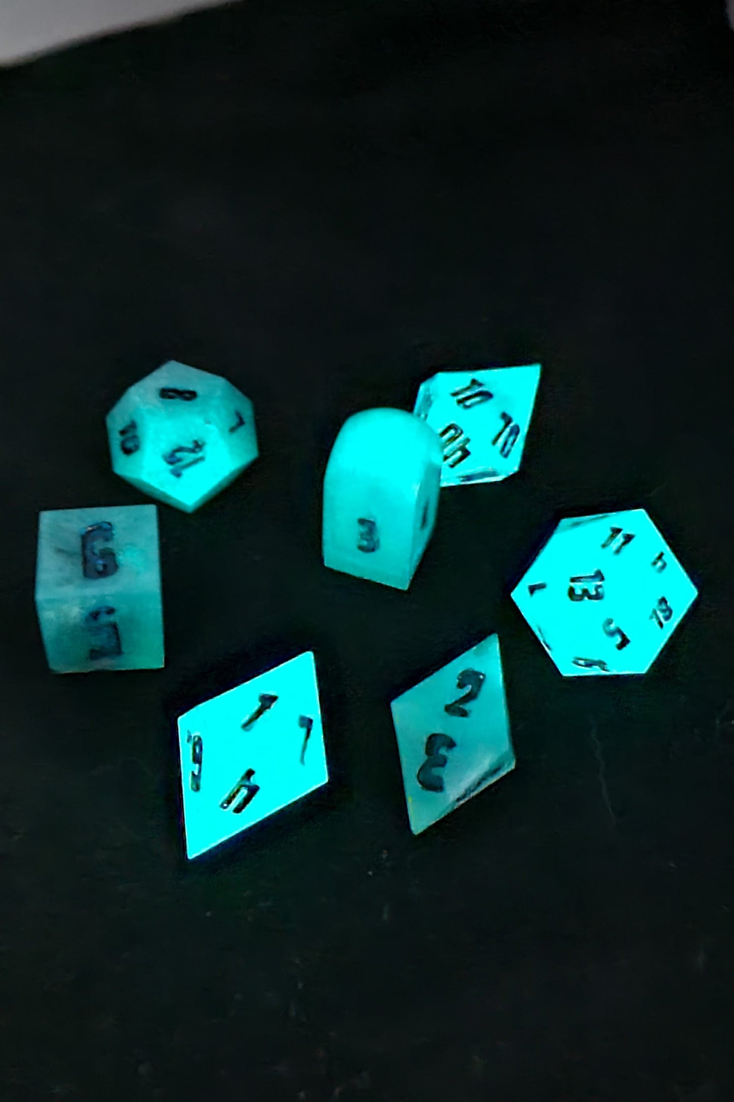 Haunted by the Sea / TTRPG / Handmade Artisan Resin Sharp Dice